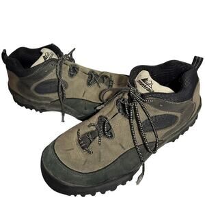 Montrail Size 12 Men Tan Black Lace Up Composite Boots Workwear Outdoors